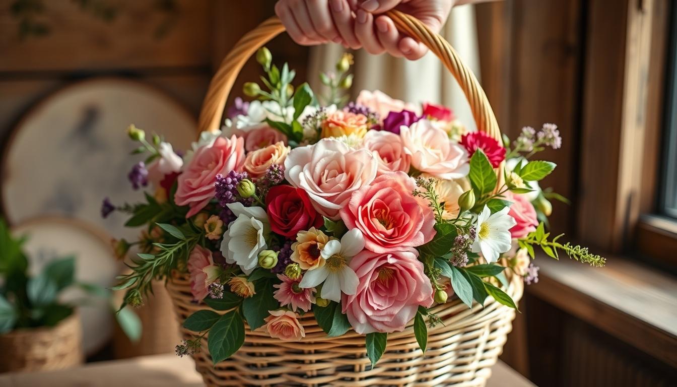 Seasonal flower arrangements